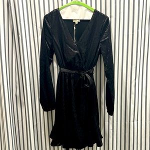 Beautiful black wrap dress